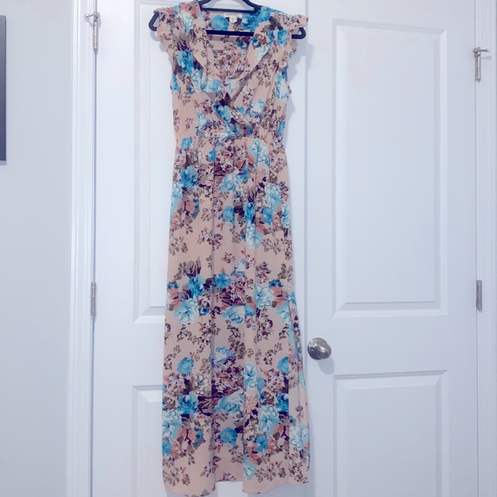 [MONTEAU] FLORAL MAXI